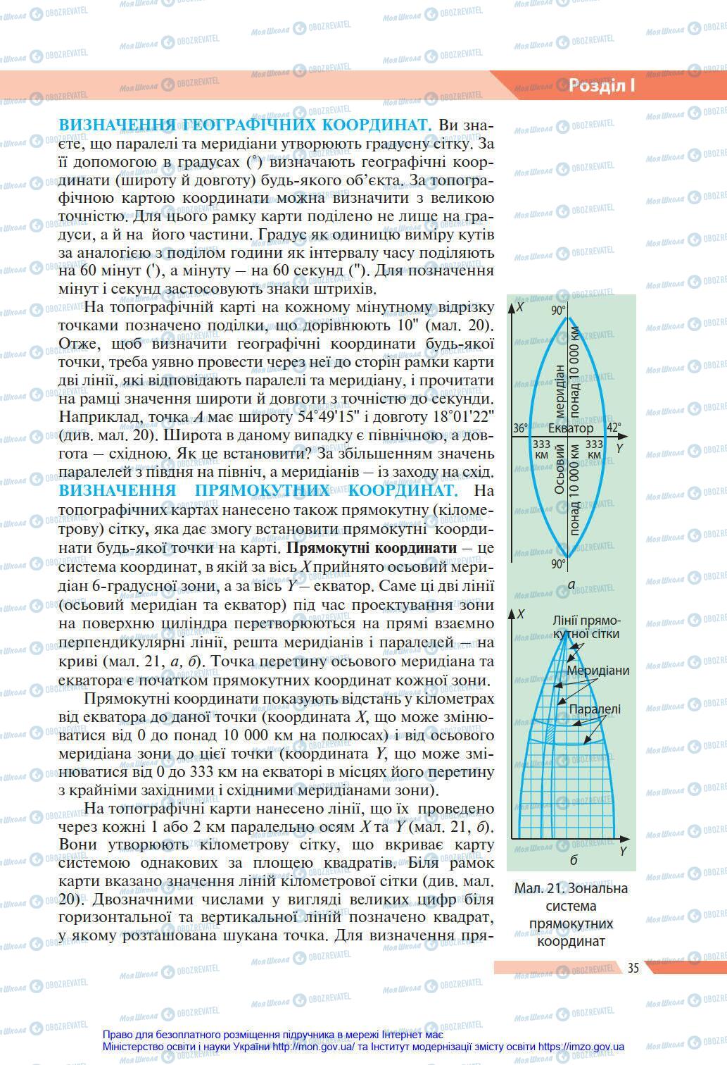 Підручники Географія 8 клас сторінка 35