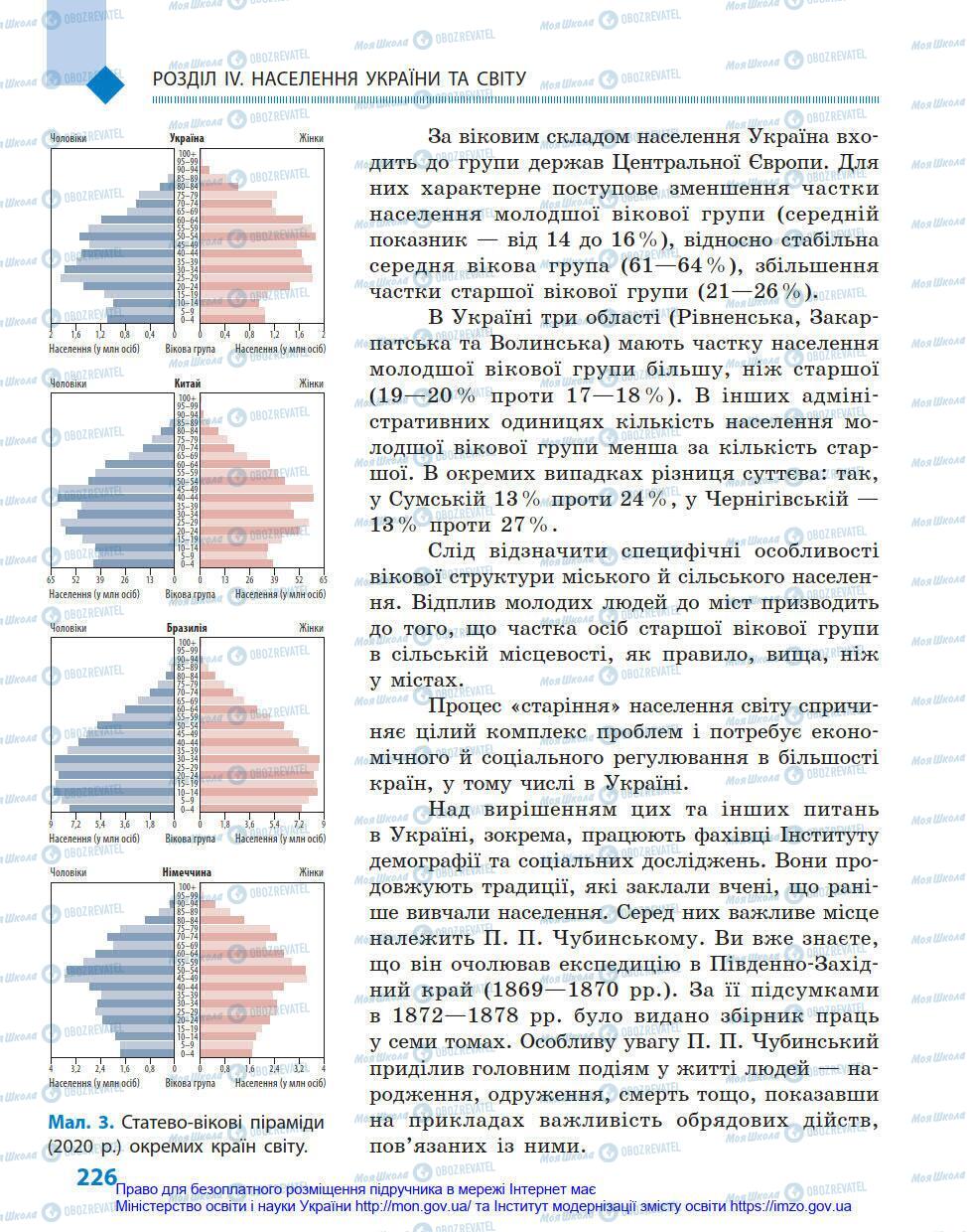 Учебники География 8 класс страница 226