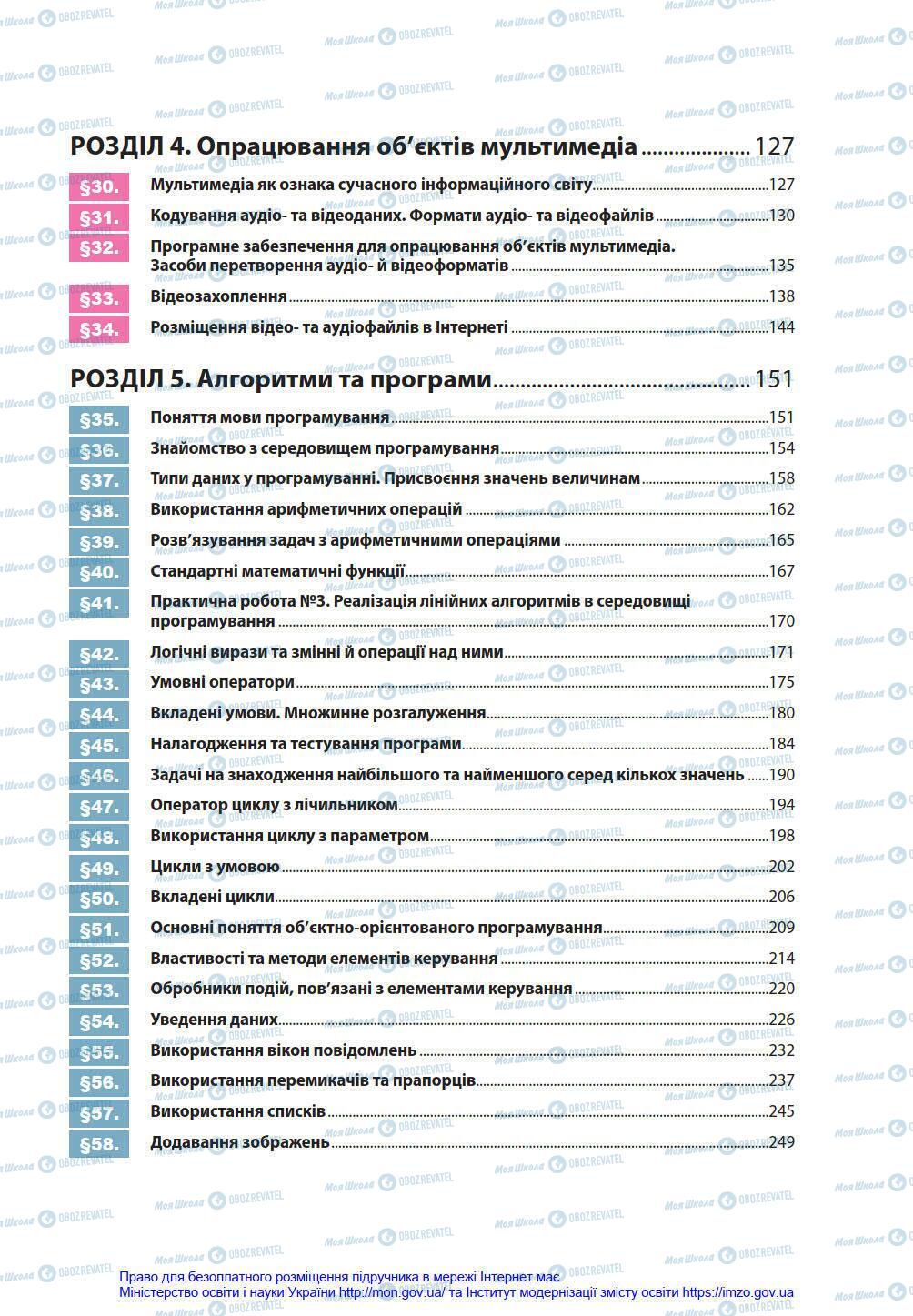 Учебники Информатика 8 класс страница 255