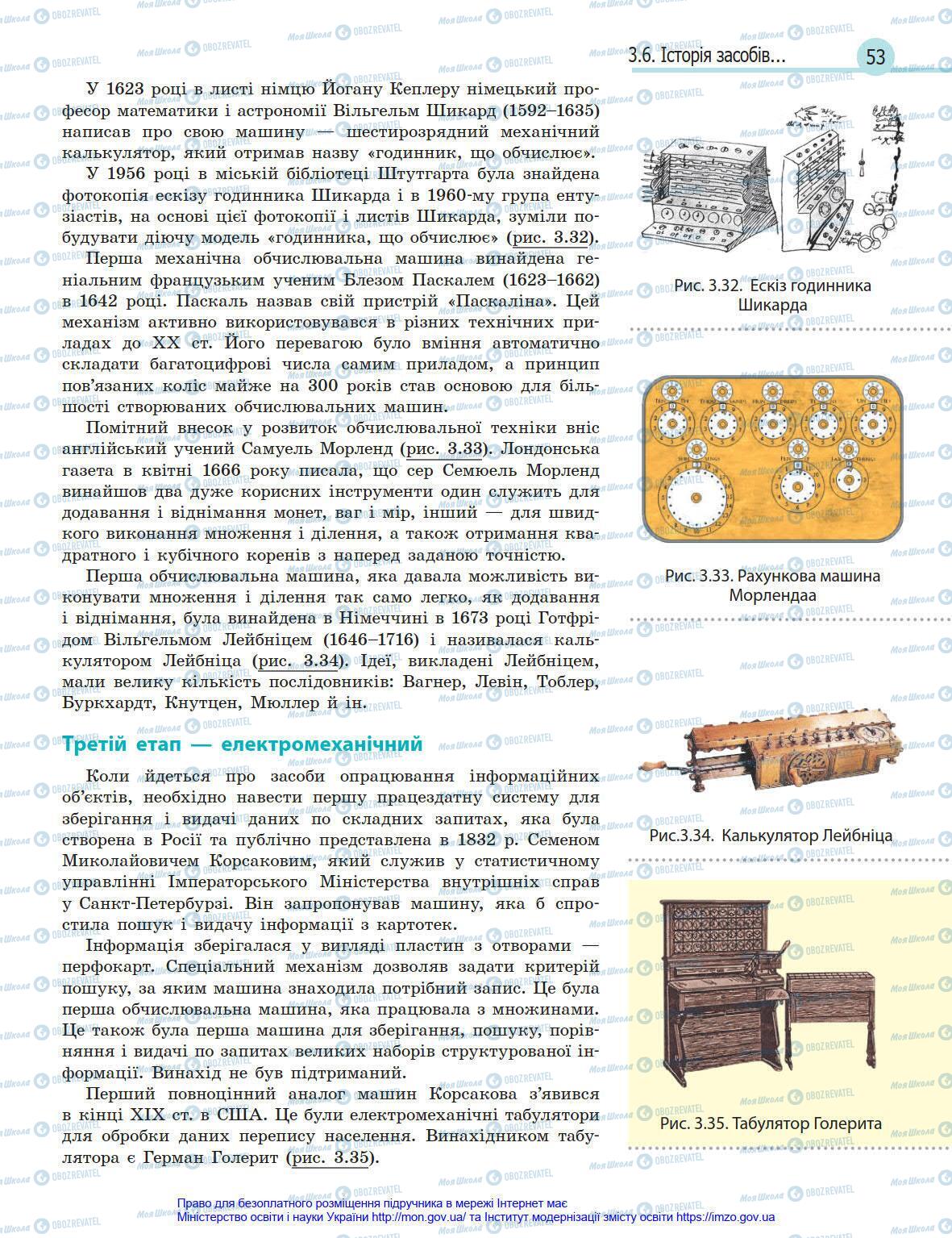 Підручники Інформатика 8 клас сторінка 53