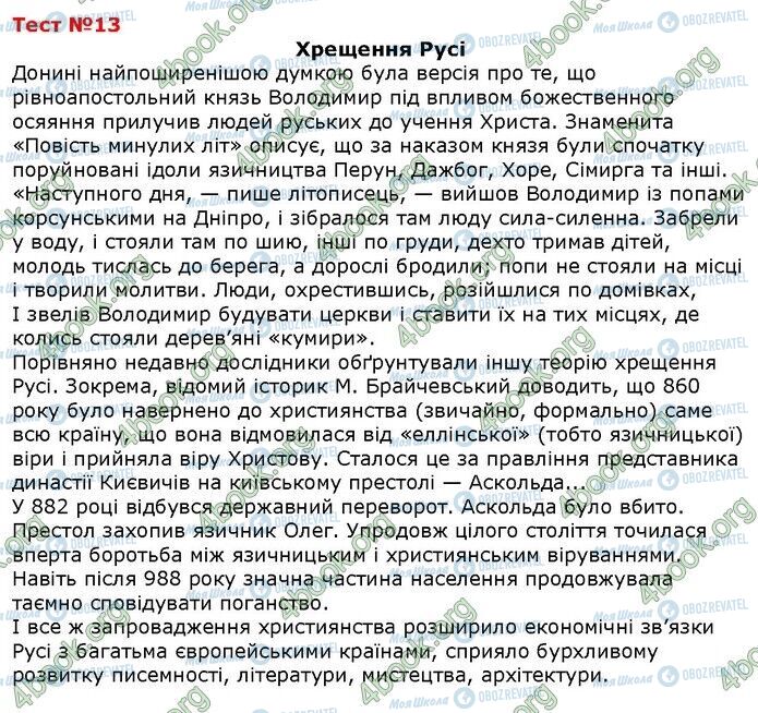 ДПА Українська мова 9 клас сторінка 13