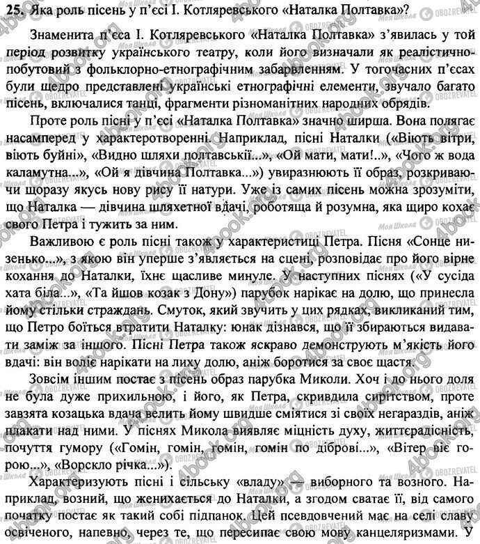ДПА Українська література 9 клас сторінка Варіант 6