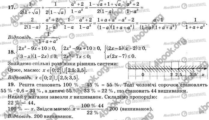 ДПА Математика 9 клас сторінка Контрольна робота 7