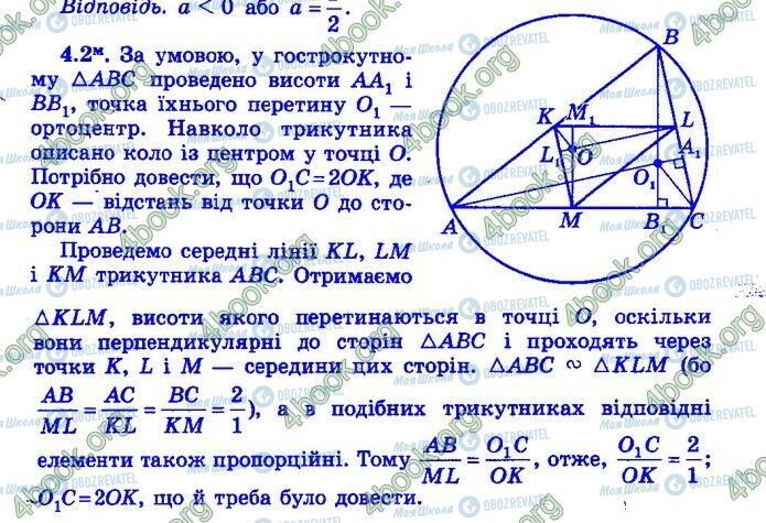 ДПА Математика 9 класс страница Варіант 15