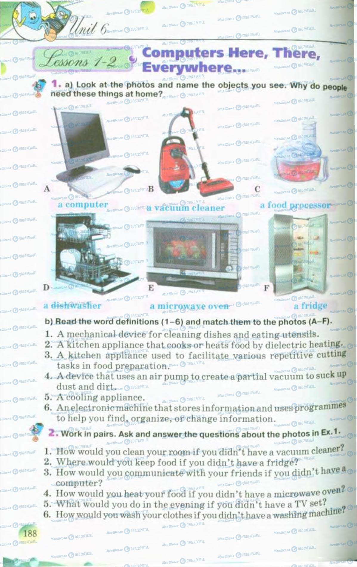 Учебники Английский язык 10 класс страница 188