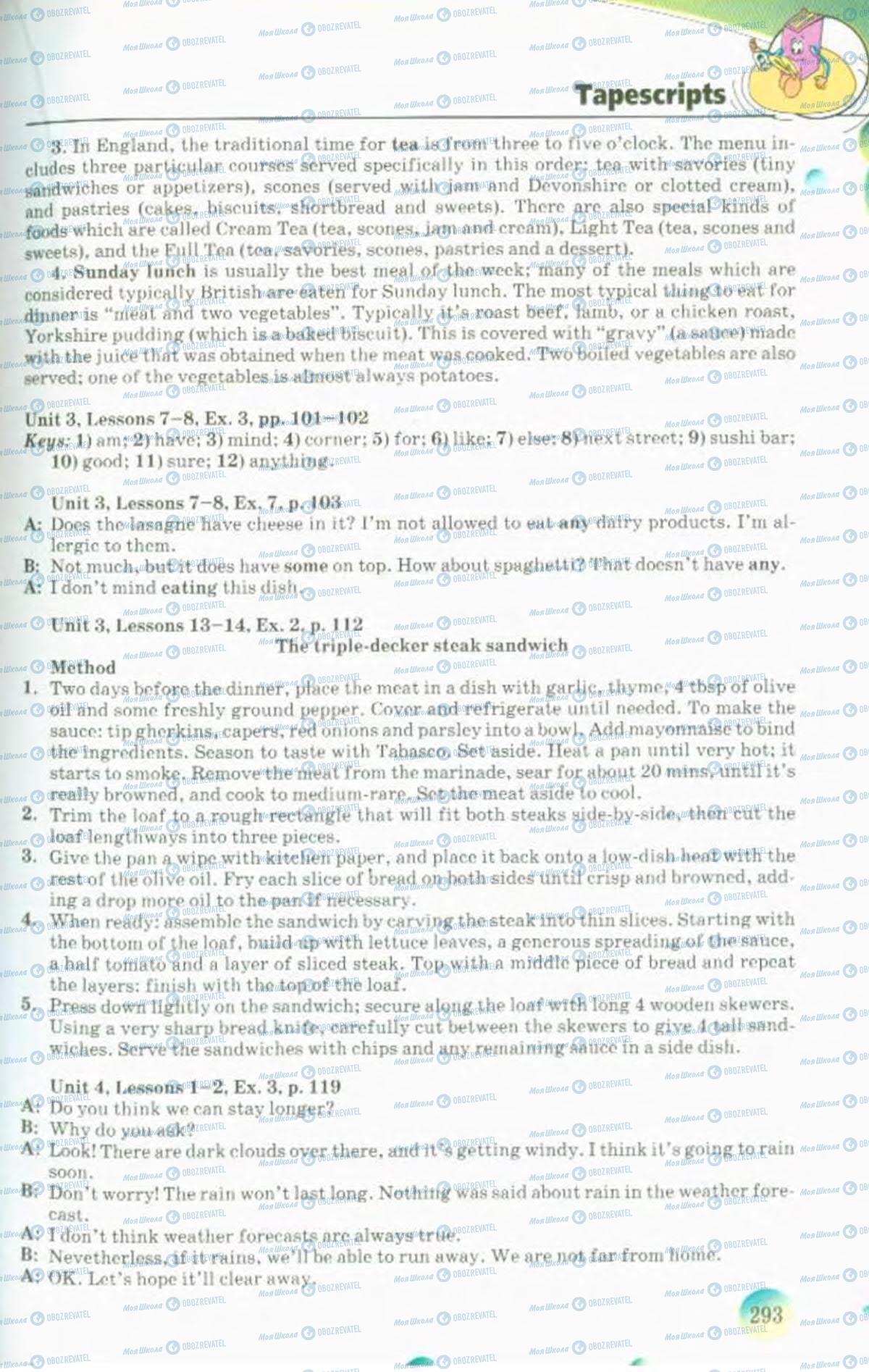 Учебники Английский язык 10 класс страница 293