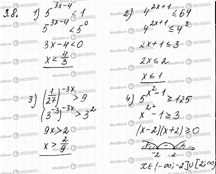 ГДЗ Математика 11 клас сторінка 8