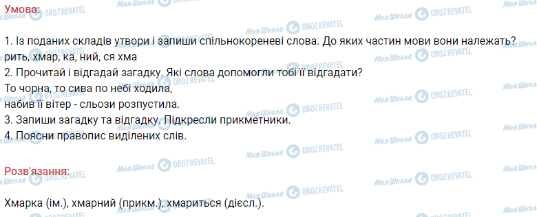 ГДЗ Українська мова 3 клас сторінка 205