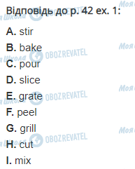 ГДЗ Англійська мова 11 клас сторінка стор.42,впр.1