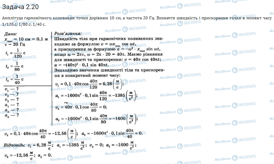 ГДЗ Физика 11 класс страница 2.20