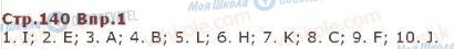 ГДЗ Німецька мова 5 клас сторінка ст140впр1