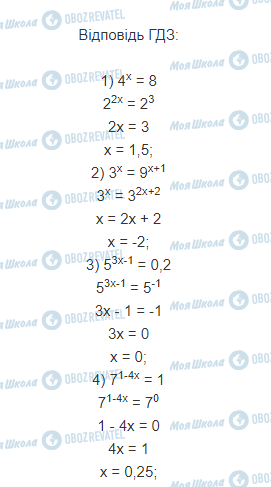 ГДЗ Математика 11 клас сторінка 2.1.1