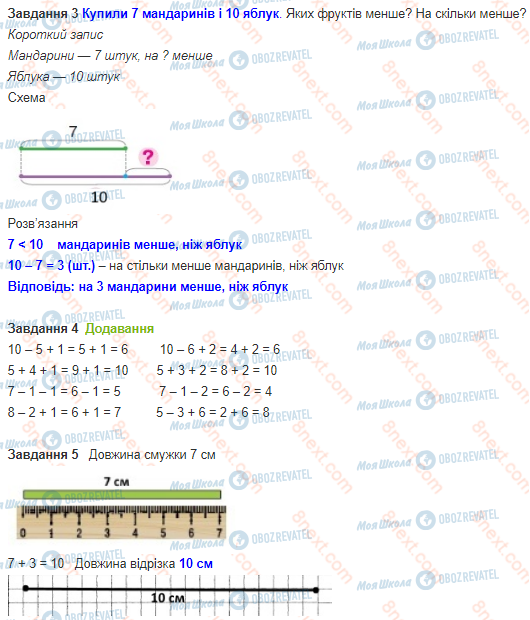 ГДЗ Математика 1 класс страница 64