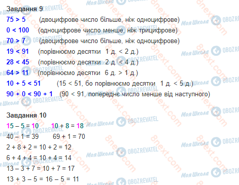 ГДЗ Математика 1 клас сторінка 105