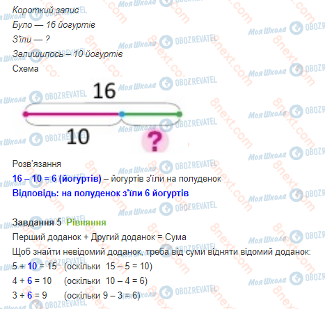 ГДЗ Математика 1 клас сторінка 119