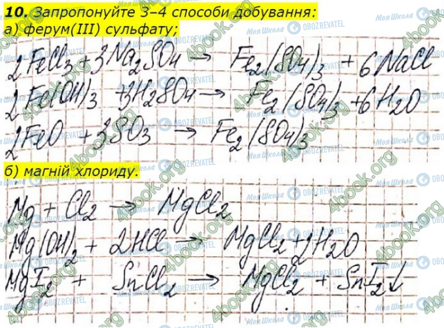 ГДЗ Химия 9 класс страница Стр. 10 (10)