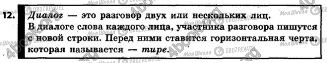 ГДЗ Російська мова 4 клас сторінка 12