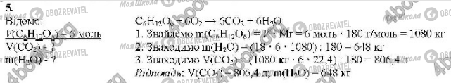 ГДЗ Хімія 9 клас сторінка Стр.203 (5)