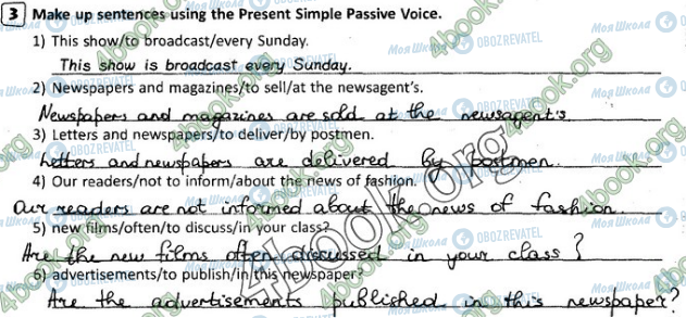 ГДЗ Англійська мова 8 клас сторінка Стр.6 (3)