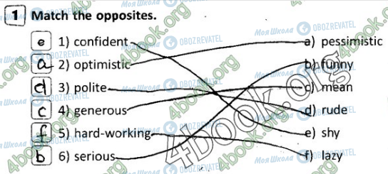 ГДЗ Англійська мова 8 клас сторінка Стр.64 (1)
