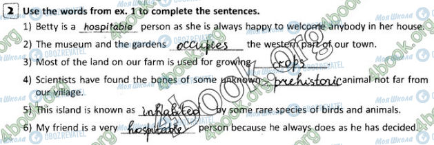 ГДЗ Англійська мова 8 клас сторінка Стр.78 (2)