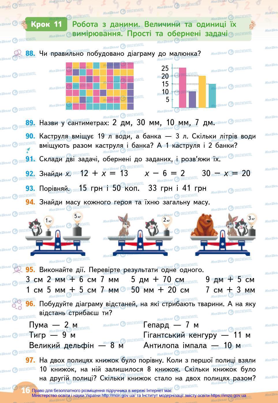 Учебники Математика 3 класс страница 16
