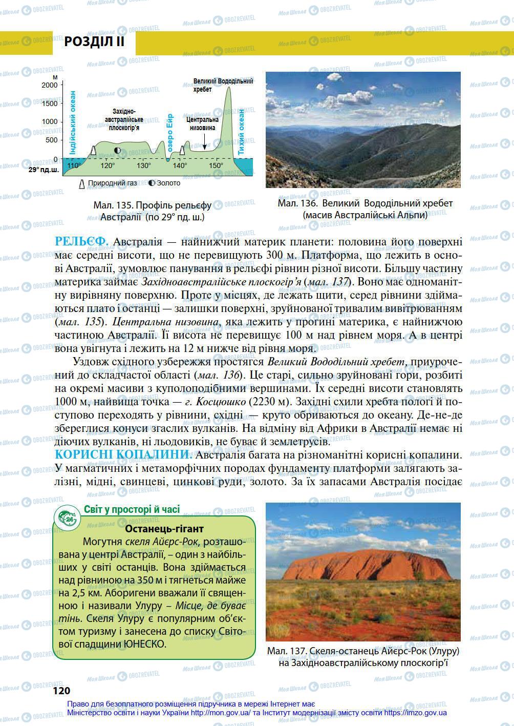 Учебники География 7 класс страница 120