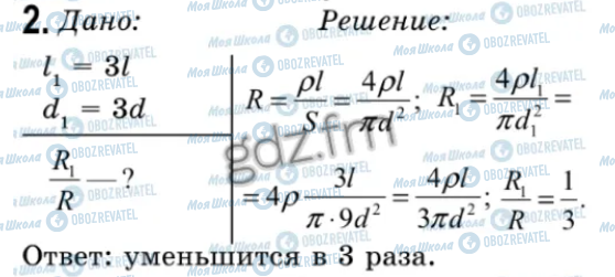 ГДЗ Физика 9 класс страница 2