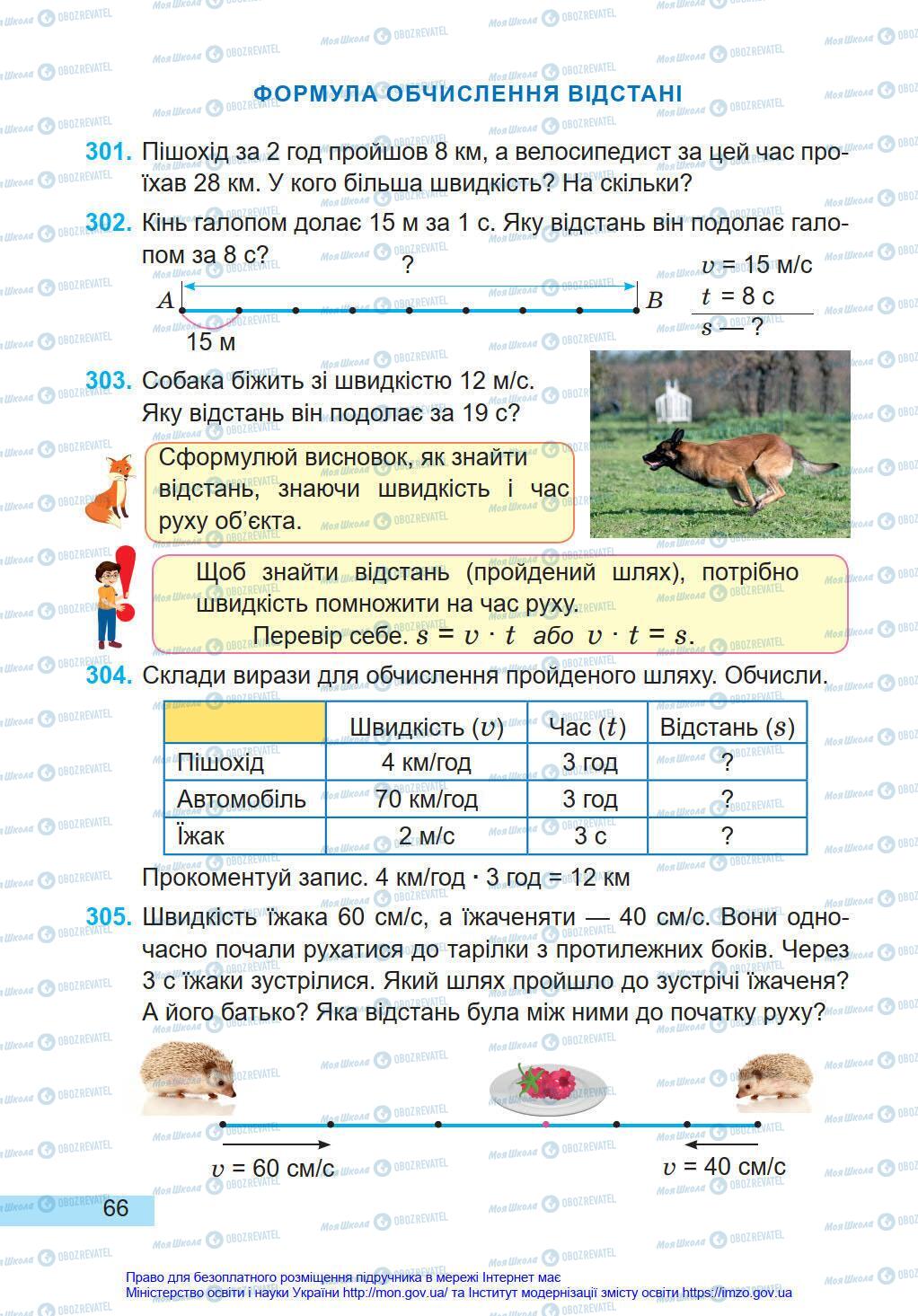 Підручники Математика 4 клас сторінка 66