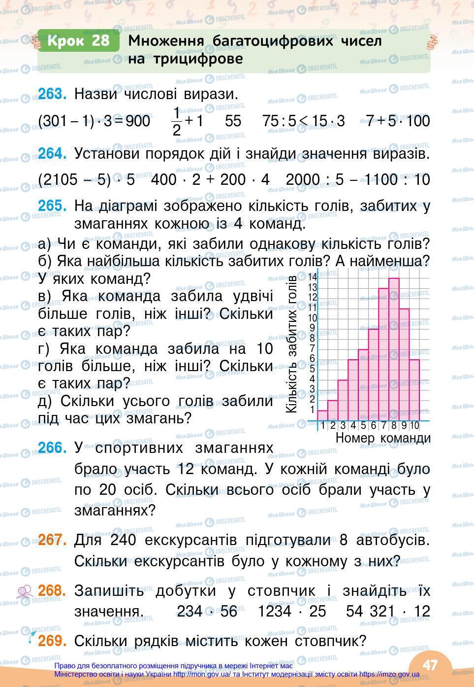 Учебники Математика 4 класс страница 47