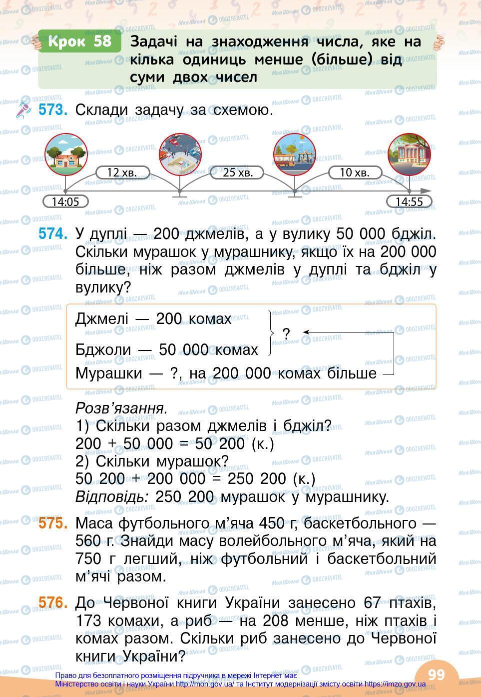 Учебники Математика 4 класс страница 99