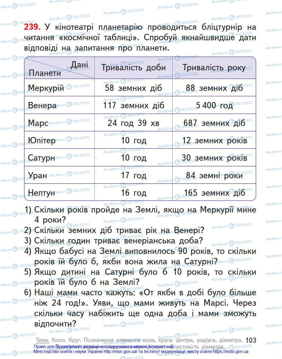 Учебники Математика 4 класс страница 103