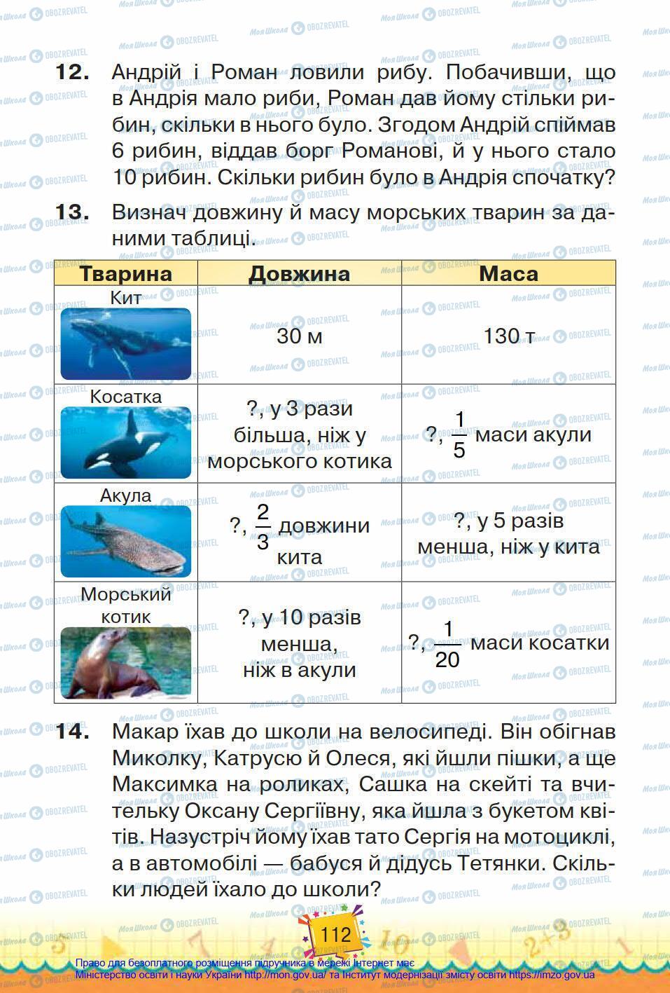 Підручники Математика 4 клас сторінка 112