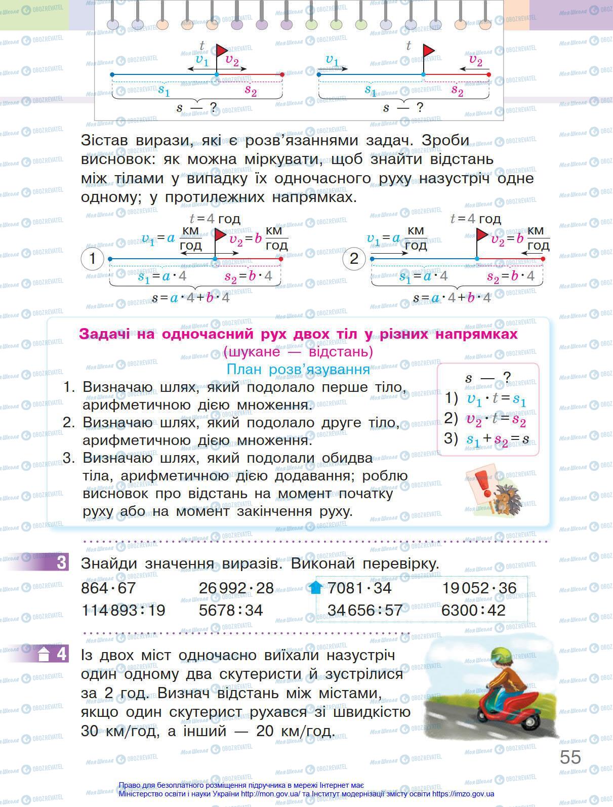 Підручники Математика 4 клас сторінка 55