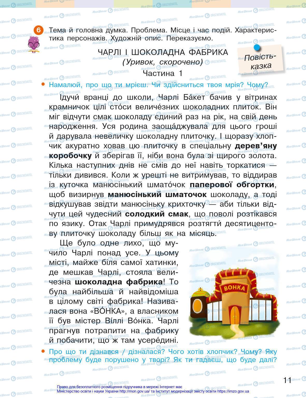 Підручники Українська мова 4 клас сторінка 11