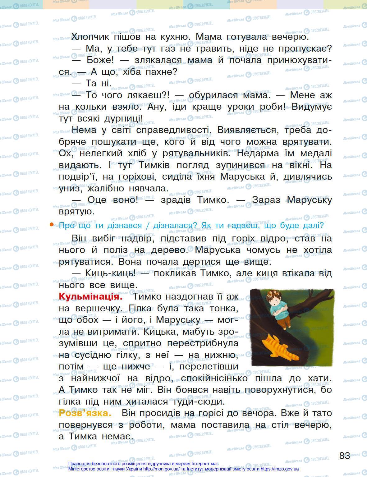 Підручники Українська мова 4 клас сторінка 83