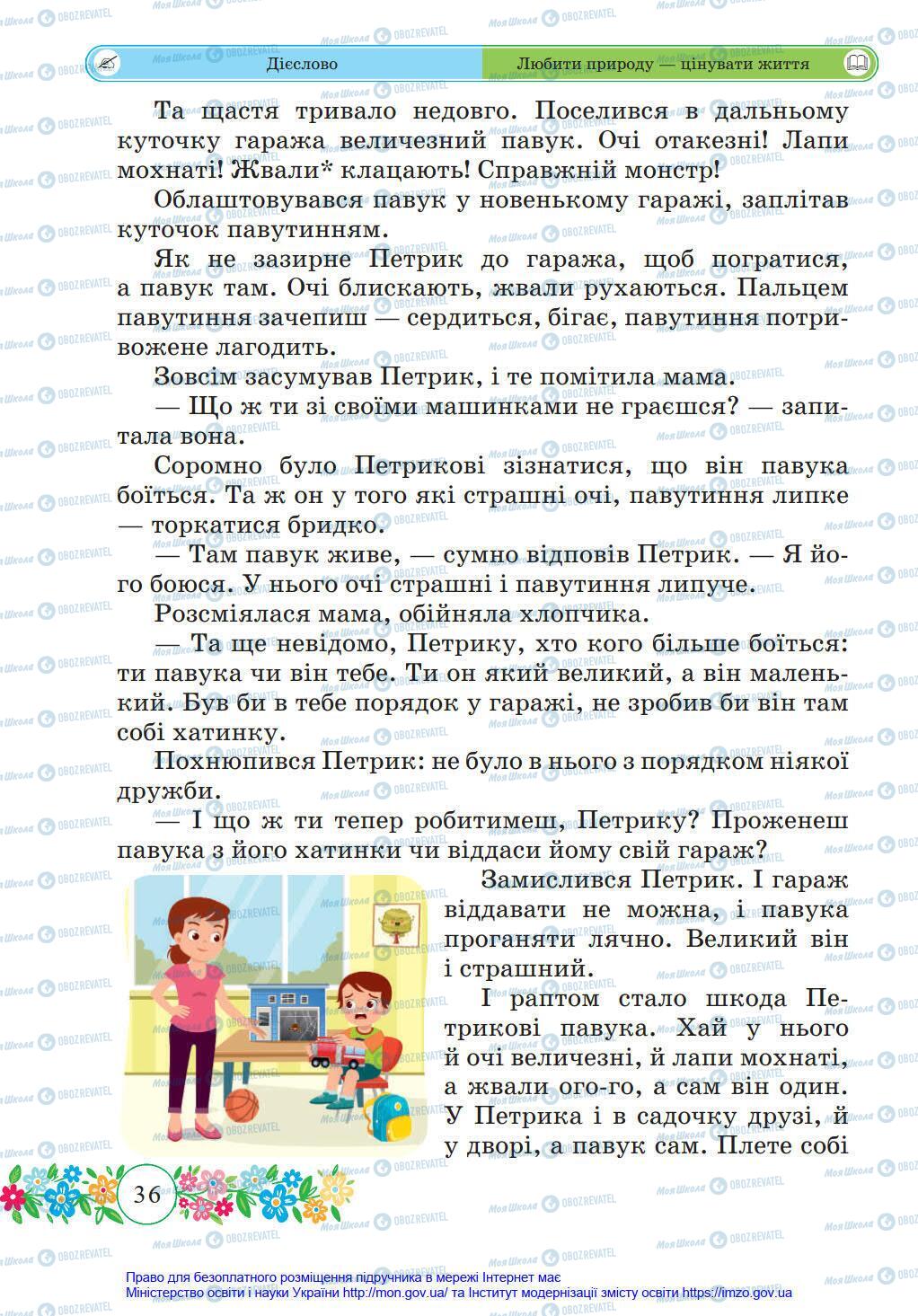 Підручники Українська мова 4 клас сторінка 36