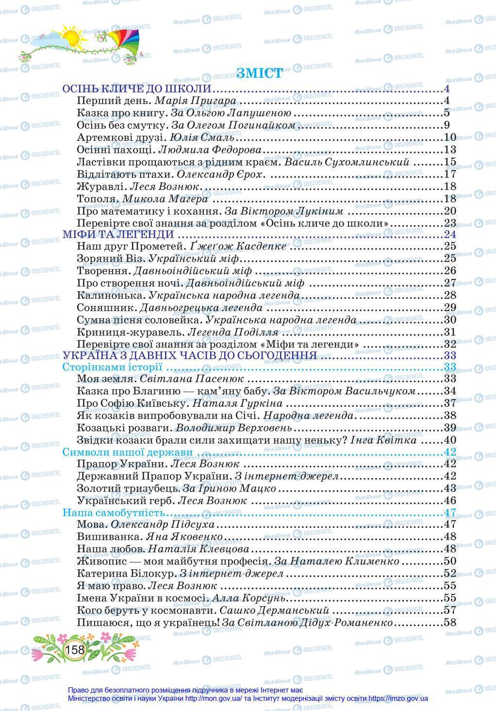 Підручники Українська мова 4 клас сторінка 158