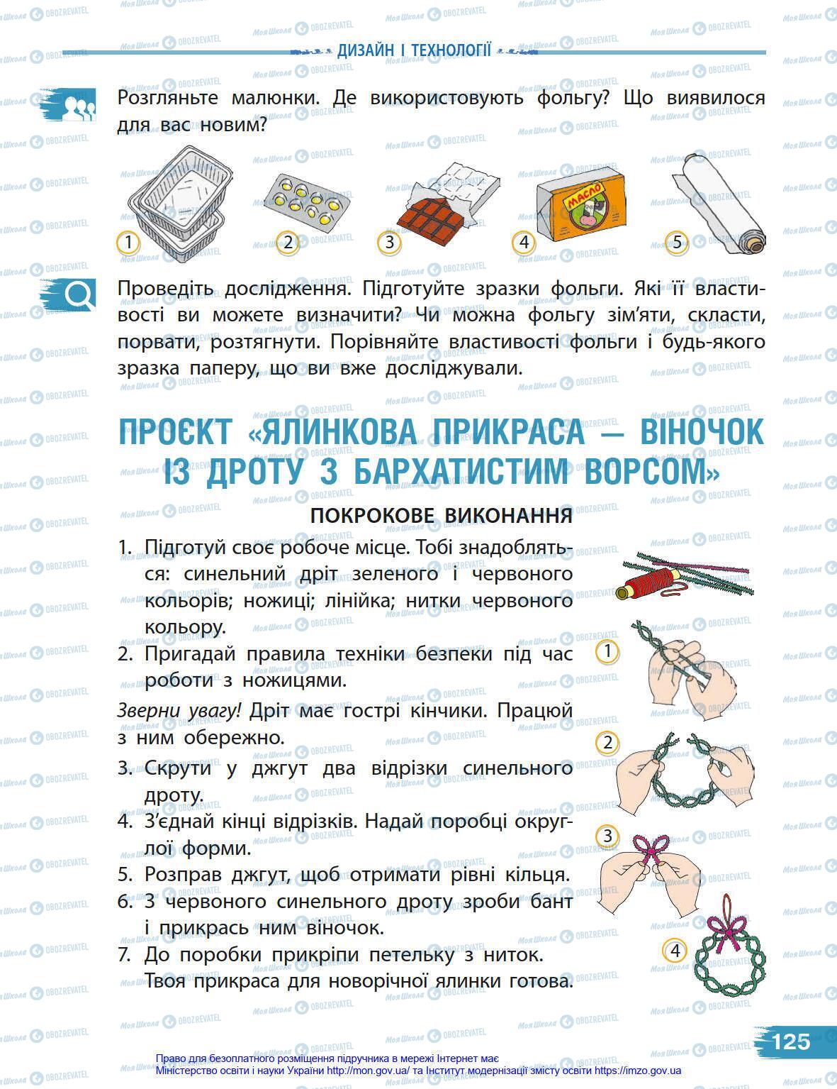 Підручники Я у світі 4 клас сторінка 125