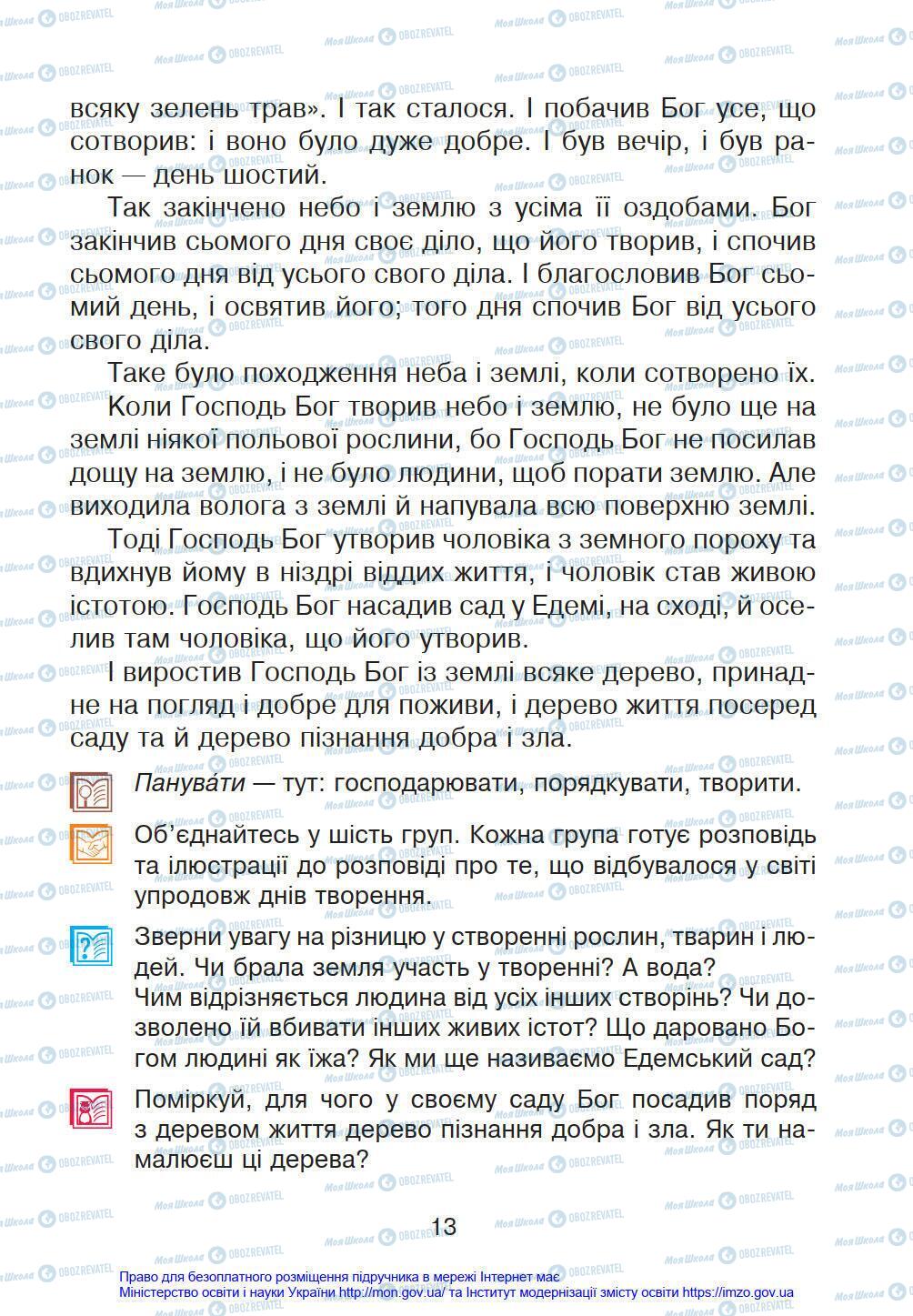 Підручники Українська мова 4 клас сторінка 13