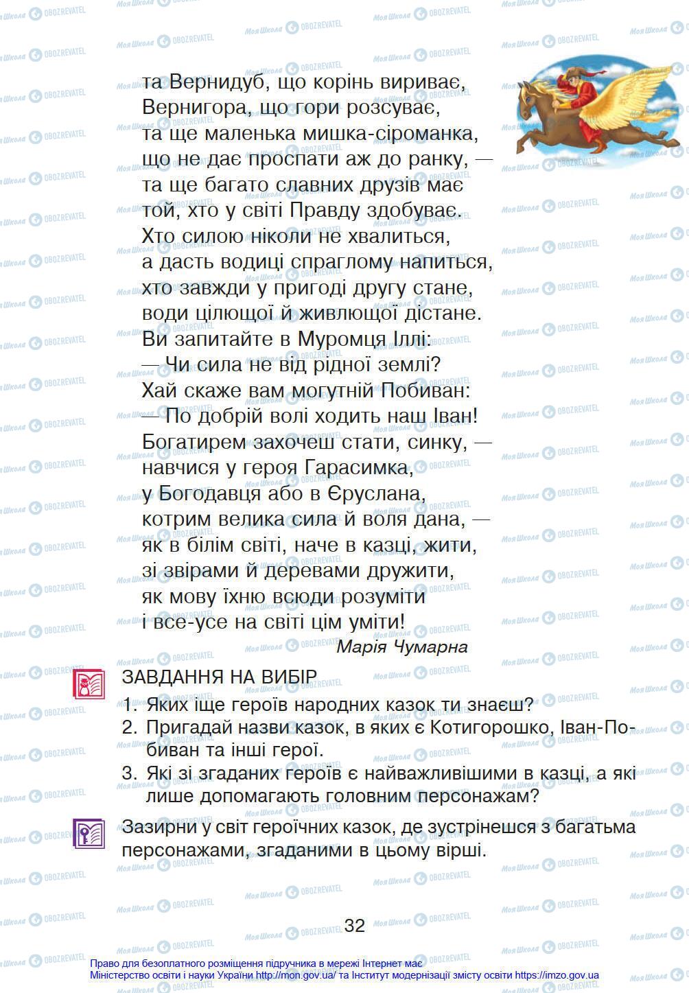 Підручники Українська мова 4 клас сторінка 32