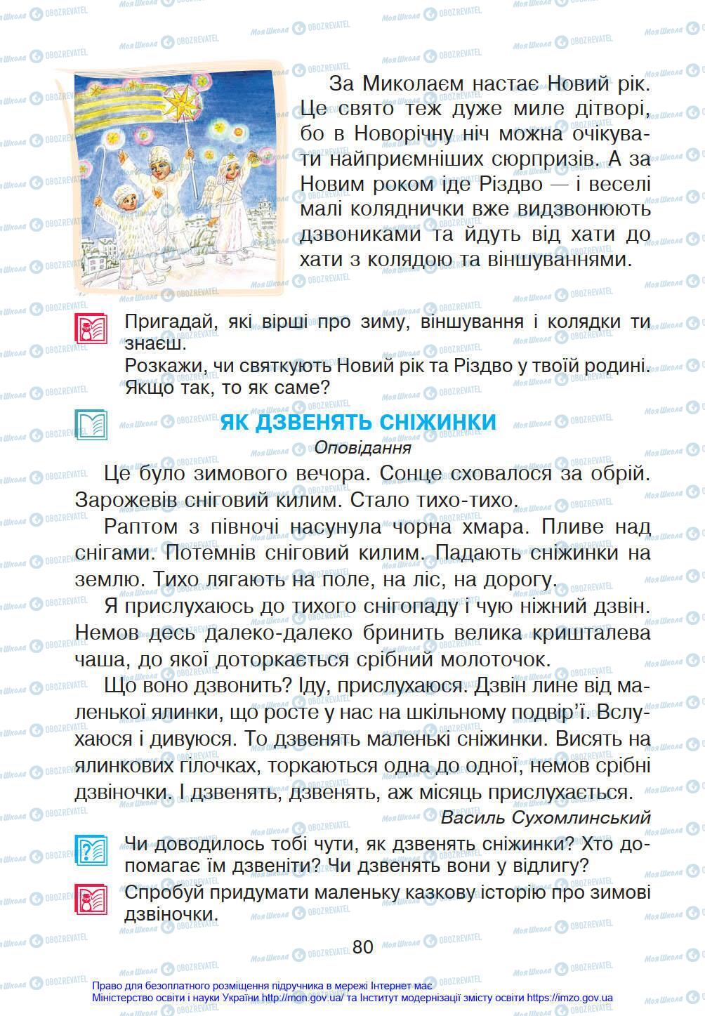 Підручники Українська мова 4 клас сторінка 80