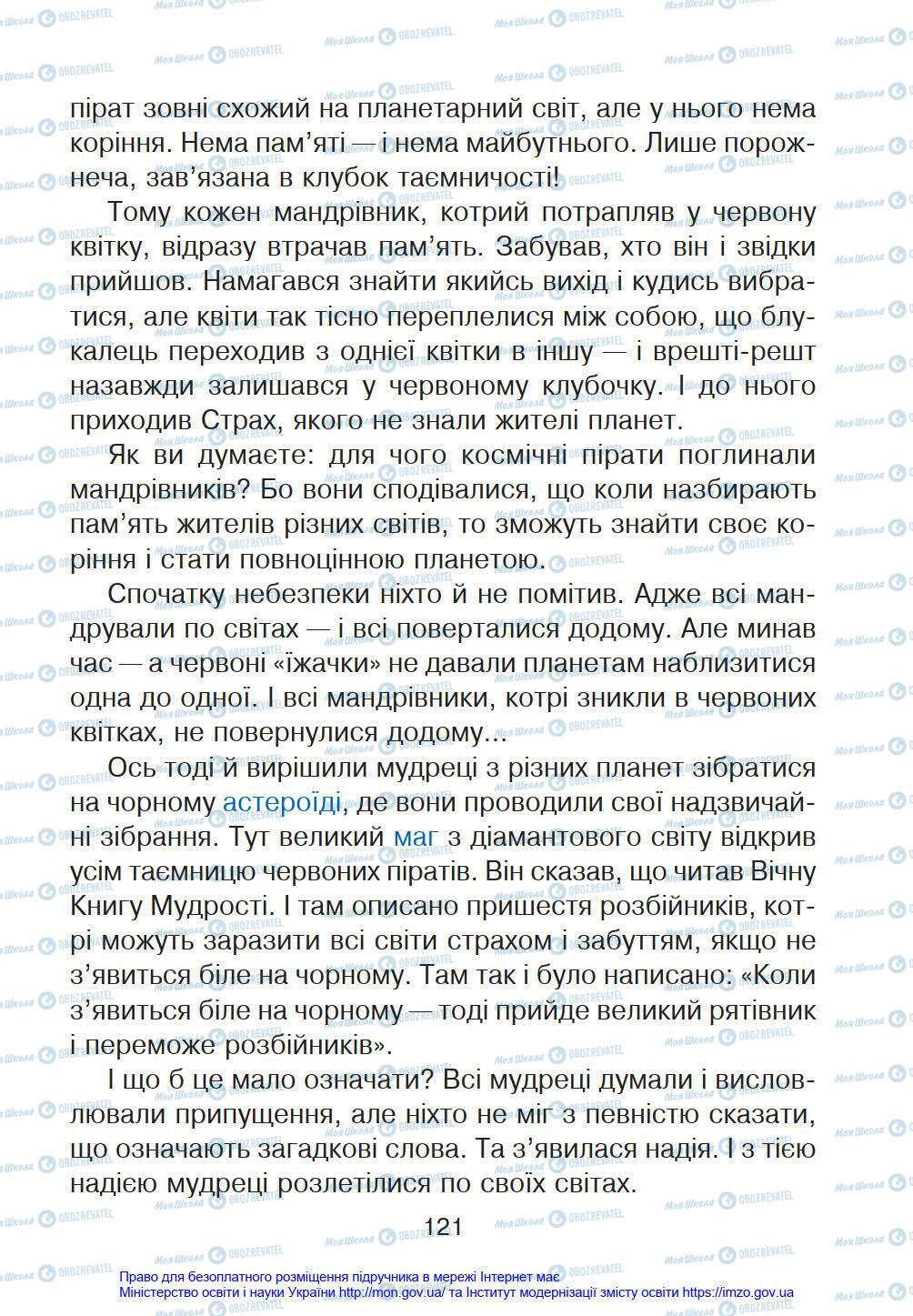 Підручники Українська мова 4 клас сторінка 121