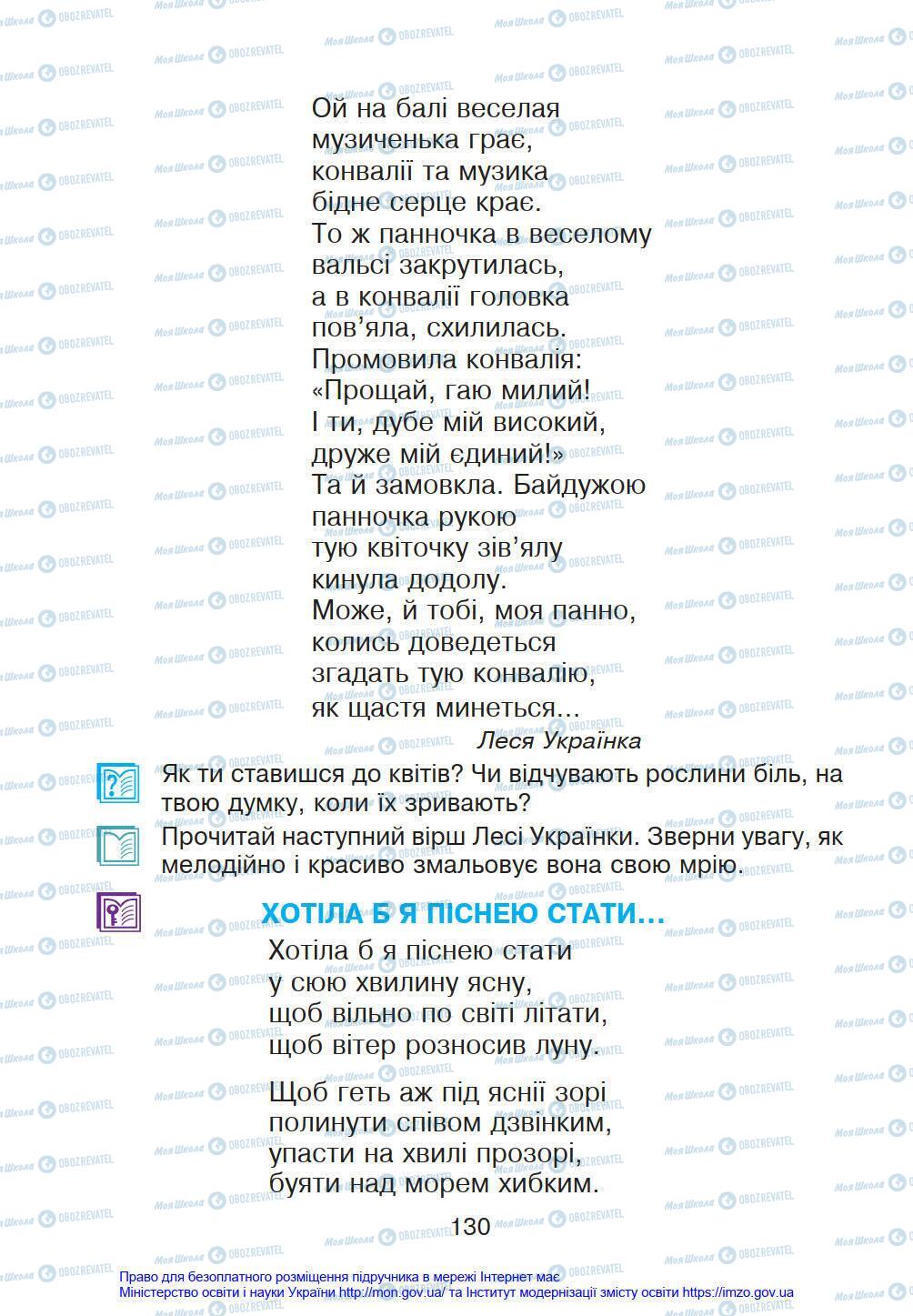Підручники Українська мова 4 клас сторінка 130