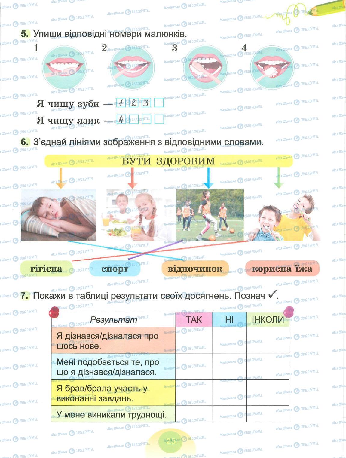 ГДЗ ЯДС (исследую мир) 2 класс страница 25