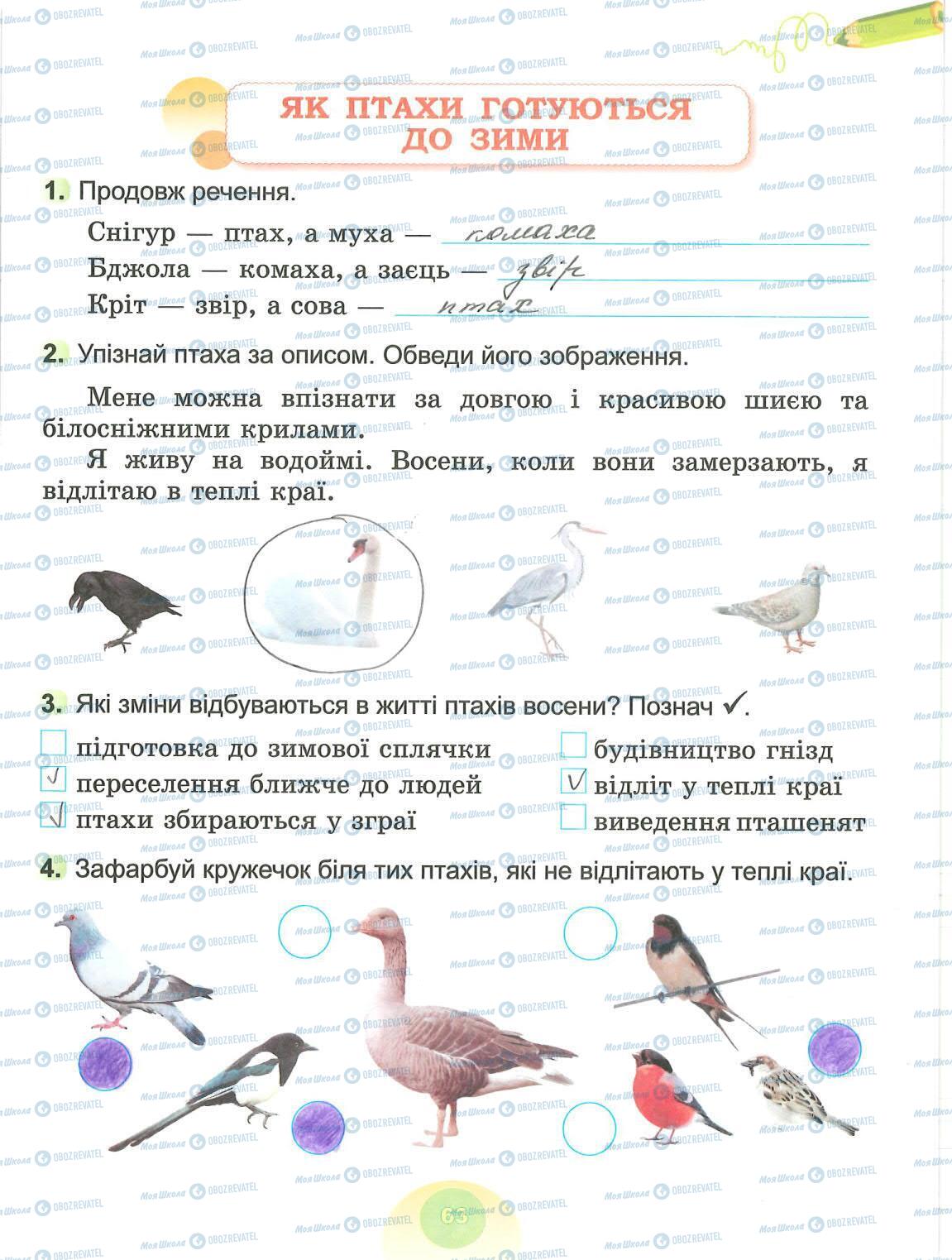 ГДЗ ЯДС (исследую мир) 2 класс страница 55