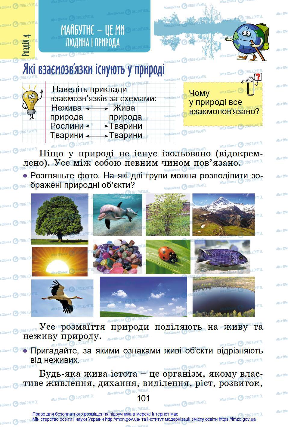 Підручники Я у світі 4 клас сторінка 101