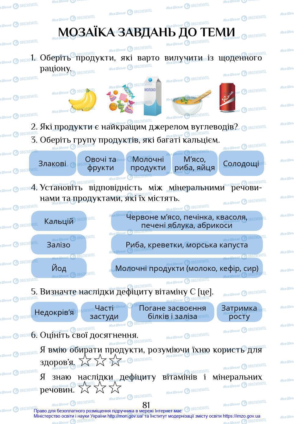 Підручники Я у світі 4 клас сторінка 81