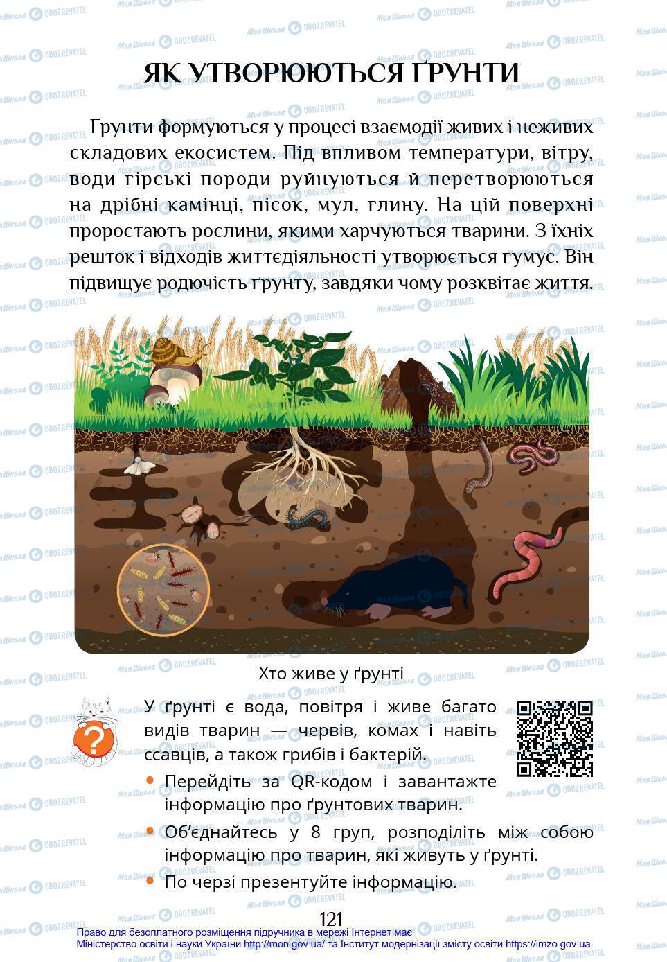 Підручники Я у світі 4 клас сторінка 121