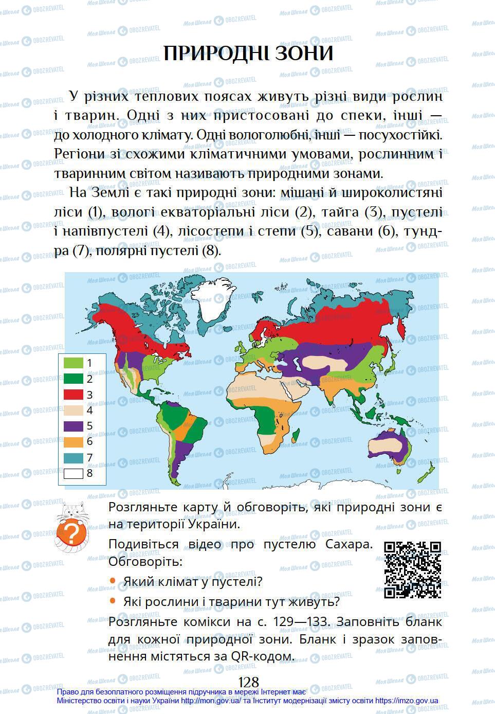 Учебники Я в мире 4 класс страница 128